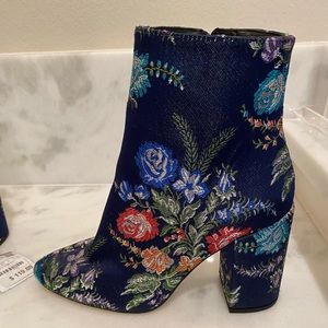Zara Floral Boots